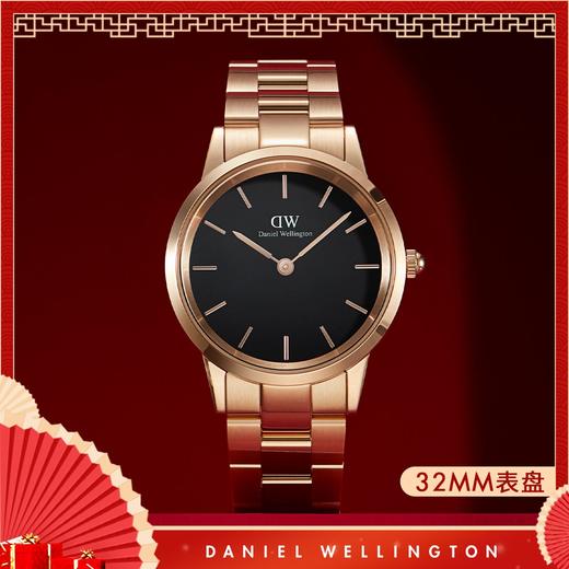 7350068246432 丹尼尔惠灵顿DANIEL WELLINGTON 特卖直降|DW 32mm时髦刚毅率性商务小精钢石英表女 DW00100212【可能没电】 商品图0