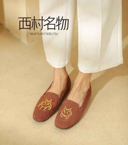 西村名物2021秋季新款时尚休闲单鞋X21CE34741 商品图2