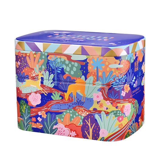 香港美诚花韵盛宴月饼礼盒莲蓉冰沙月饼西饼1.10kg组合装中秋节礼品团购 商品图3