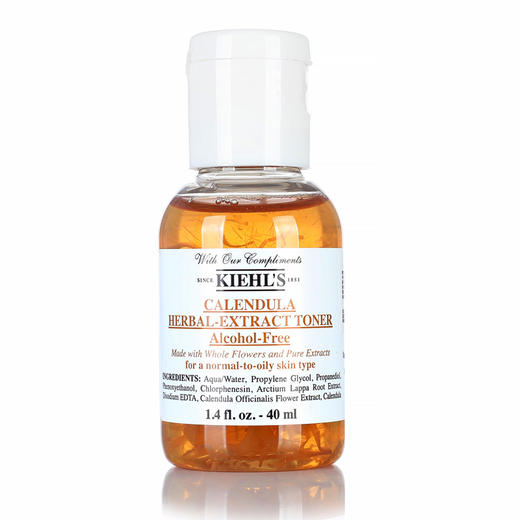 Kiehl's/科颜氏金盏花爽肤水植物精华水控油抗痘收缩毛孔40ml/75ml 商品图5