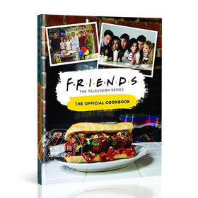 现货 老友记 官方食谱 全彩插图精装版 英文原版 Friends:The Official Cookbook 美剧电视情景喜剧周边书 进口画册