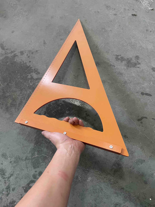【货号02451】木工三角尺电木直角尺靠山尺拐尺木工专用高精度 商品图3