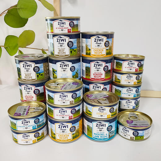 ZiwiPeak 新西兰 猫罐头 天然无谷 主食罐头 85g/185g 商品图0