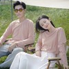 （因疫情原因，拍下需要4.5号发货）【优衣库代工厂  入秋必备的纯色T恤】HALVIN DIARY纯棉长袖T恤 设计师联合打造 6大莫兰蒂色系 纯正新疆棉 商品缩略图1