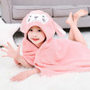 【母婴】童连帽浴巾珊瑚绒浴巾毛巾宝宝游泳可穿卡通浴袍斗篷洗澡沙滩巾 商品缩略图2
