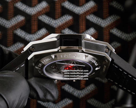 WWF工厂，新品HB全新“豪华版”宇Big Bang刺青满钻腕表，终于上线啦！【技术突破】：“豪华版”满钻刺青，全表壳镶嵌斯华洛世奇美钻，工艺效果比拟正品，表壳原版全程CNC打 商品图6