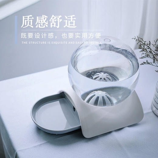 【宠物饮水器】网红同款泡泡圆球宠物饮水器 自动喂水款狗狗猫咪饮水机 狗猫饮水器 商品图0