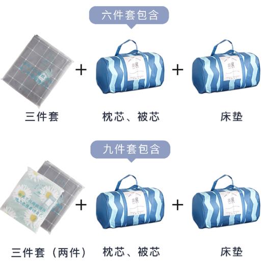 本屋创品学生专属纯棉六件套开学必备宿舍床品 商品图5