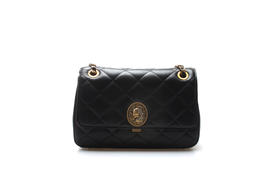 豪麟名鞋迪嘉女装牛皮革手袋WPB12SX001黑色