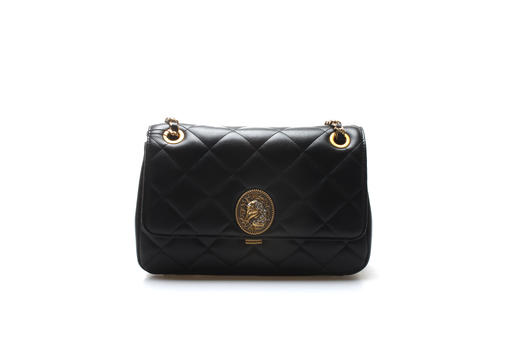 豪麟名鞋迪嘉女装牛皮革手袋WPB12SX001黑色 商品图0