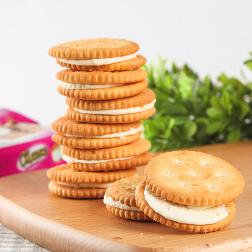 504g茱蒂丝乳酪三明治饼干（夹心饼干）柔软夹心  饼身酥脆 商品图1