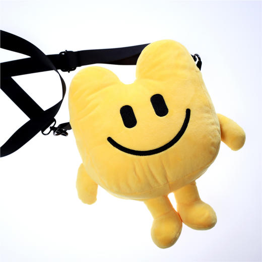 黄小兜毛绒挎包 商品图0