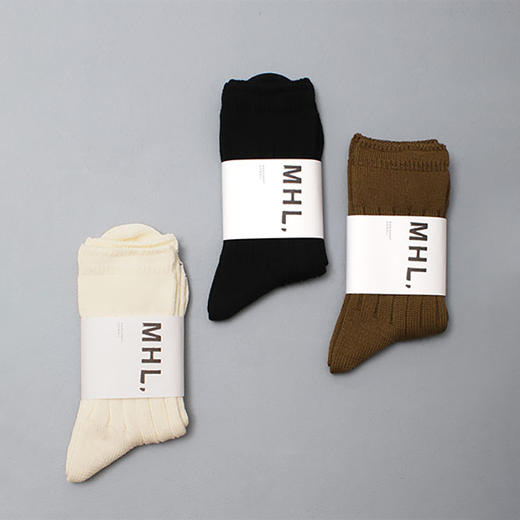 英国 MHL BOY SCOUT SOCK 男式罗纹袜子 商品图0