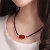 TZW-红玛瑙吊坠女项链民族风长款毛衣链 商品缩略图11