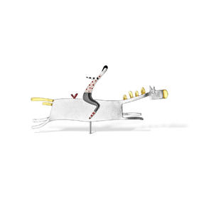 北京仓｜Kiss the Frog-Horse-骑着爱心马奔向你 胸针［希腊设计师］