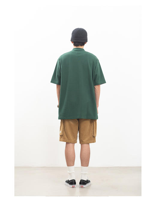 吃茶去chichaqu重磅POLO衫 刺绣握花 商品图4