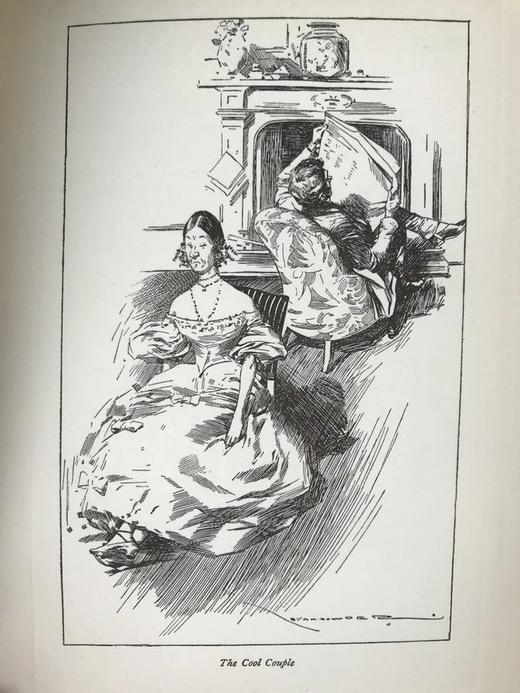 1902年 狄更斯《艰难时世》《汉普雷老爷的钟》 配精美插图 漆布精装大32开 商品图12