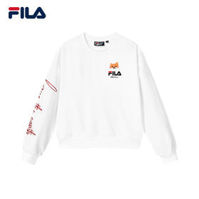 FILA 斐乐女子套头卫衣2021秋季款女套头衫F11W133299F