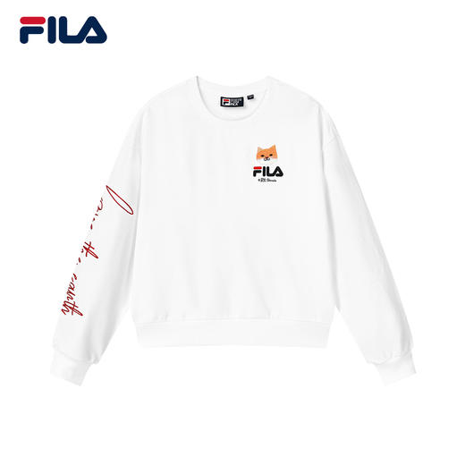FILA 斐乐女子套头卫衣2021秋季款女套头衫F11W133299F 商品图0
