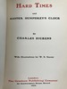1902年 狄更斯《艰难时世》《汉普雷老爷的钟》 配精美插图 漆布精装大32开 商品缩略图2