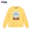 FILA 斐乐女子套头卫衣2021秋季新款时尚运动针织套头衫F11W138257F 商品缩略图4