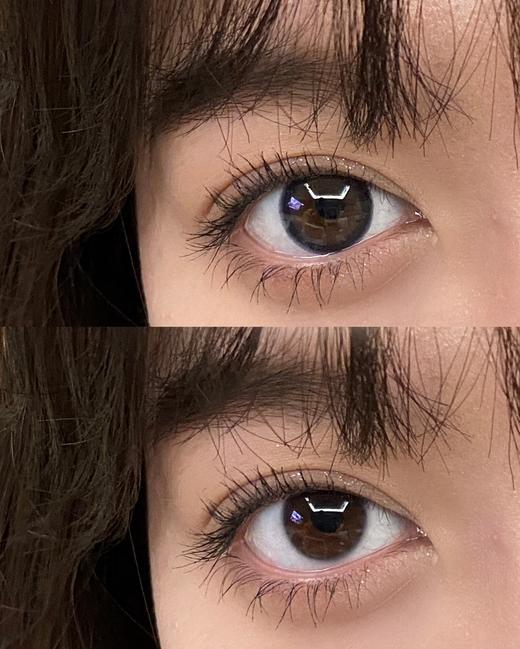 Kira Fairy半年抛 · 墨鱼丸子&雾面冰薄&雾面冷棕｜14.2mm白狮参考着色中等直径 韩产2片 商品图11