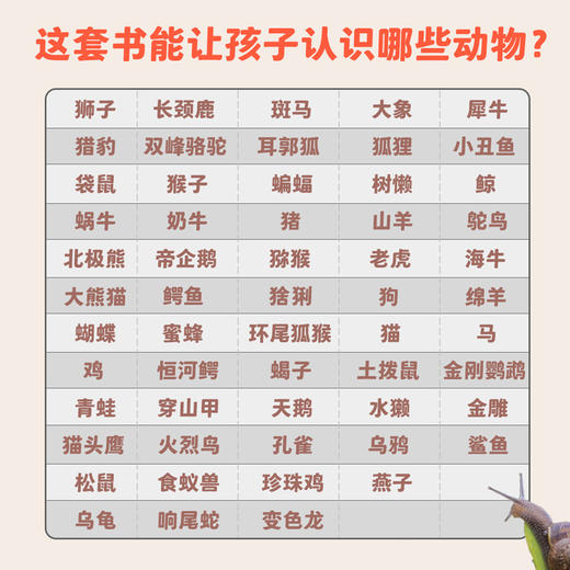 动物认知小百科（共24册）（赠音频）2-6岁百科全书亲子阅读 商品图1