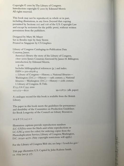 美国国会图书馆的故事 约200幅插图 精装16开 商品图5
