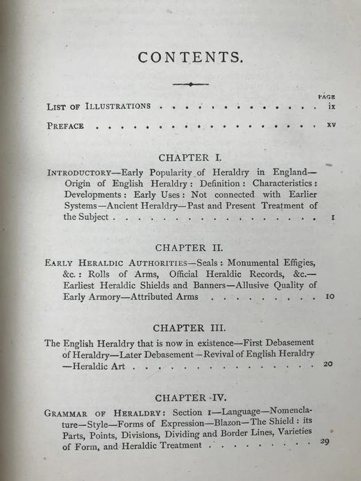 1875年 布铁尔《英国纹章学》 450幅插图（含少量手工上色） 漆布精装32开 商品图3