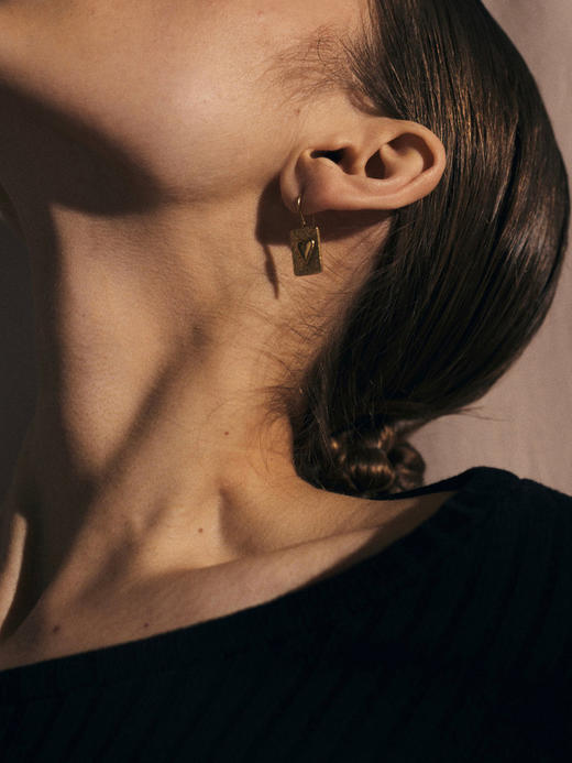 北京仓｜Parel Parel-Dove-爱心 耳环［波兰设计师］ 商品图2