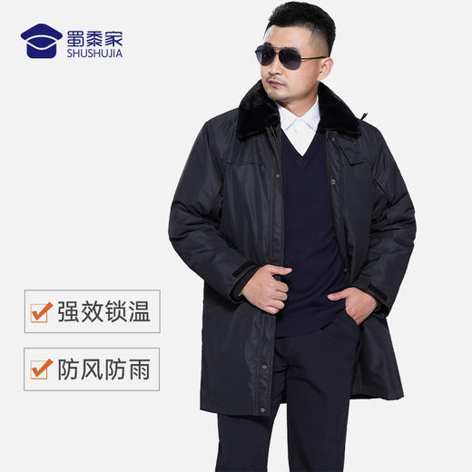 【中长通勤棉大衣】冬季 户外防泼水保暖棉衣棉服外套 商品图1