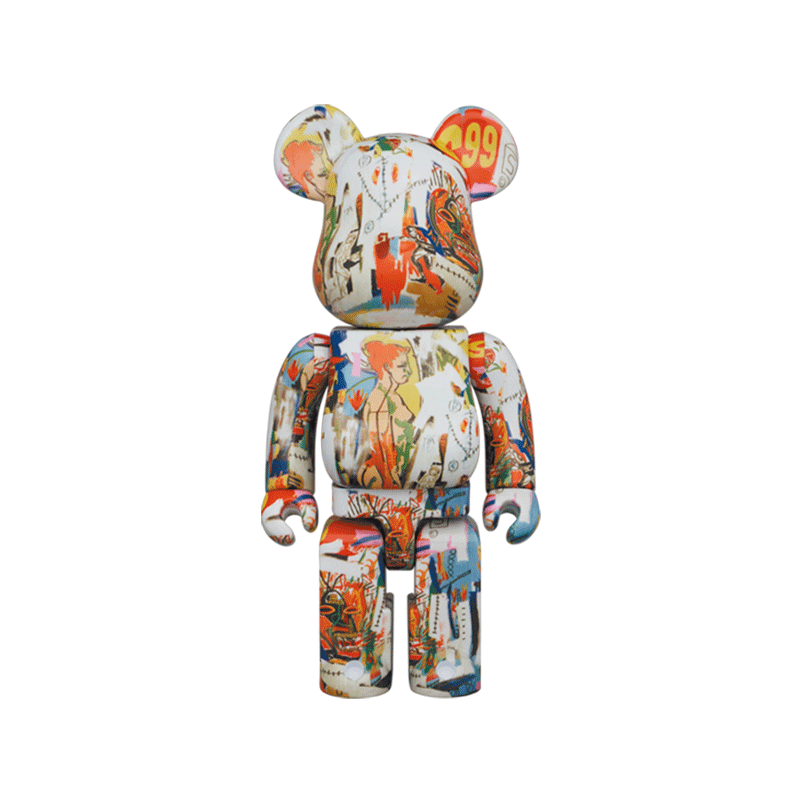 收藏系列 Be@rbrick 400%系列 安迪沃霍尔&巴斯奎特 4代