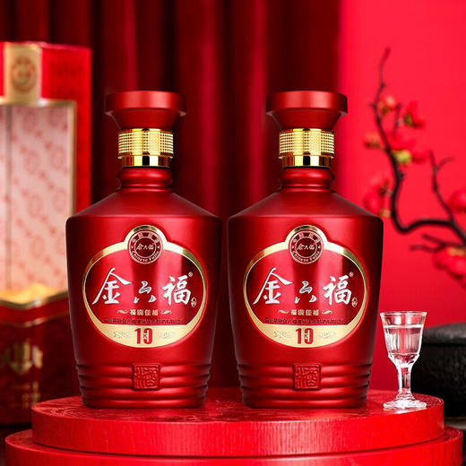 金六福福满佳禧K10 50度浓香500ml 商品图2