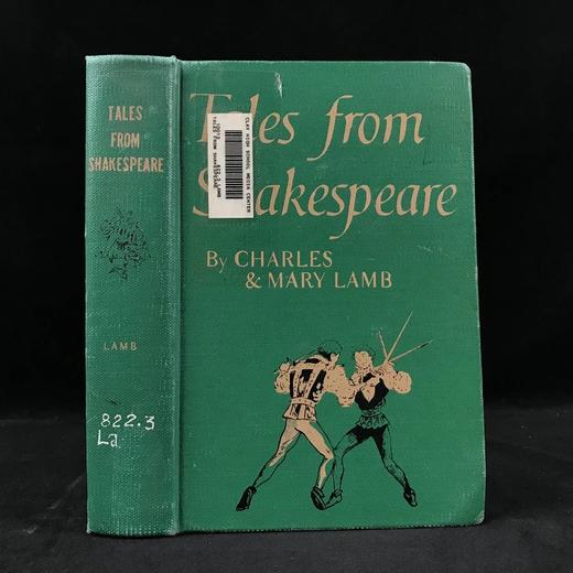 1925年 兰姆姐弟《莎士比亚故事集》 埃尔威尔彩色插图 漆布精装32开 商品图0