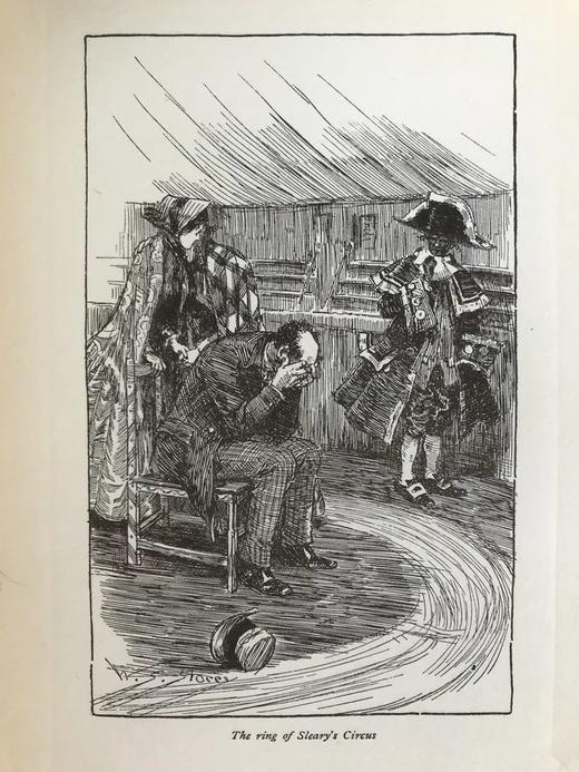 1902年 狄更斯《艰难时世》《汉普雷老爷的钟》 配精美插图 漆布精装大32开 商品图11