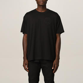 BURBERRY 巴宝莉 男士棉质logo印花圆领短袖T恤 黑色 8042232 A1189