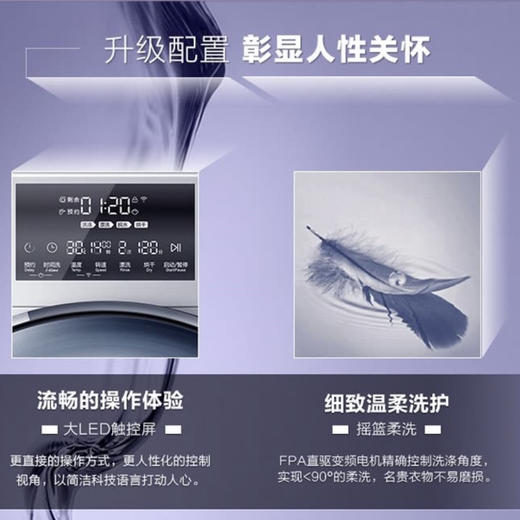 海尔（Haier）洗衣机G100679HB14SU1 商品图9