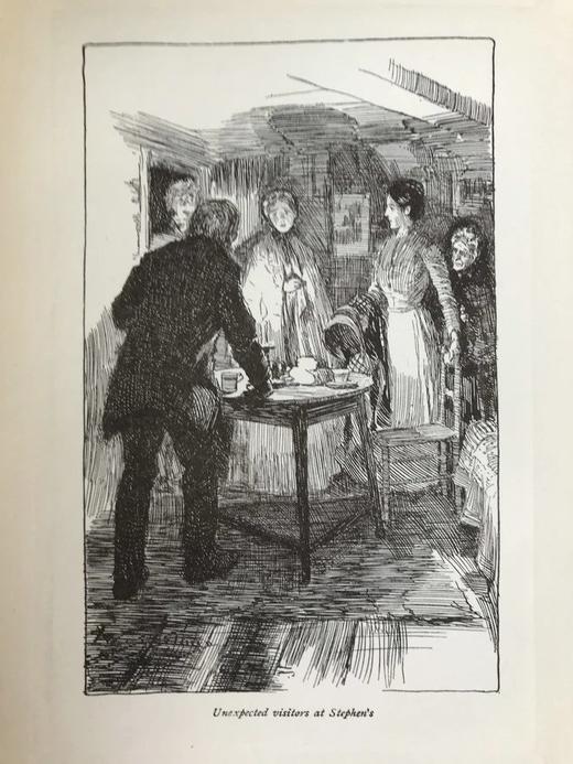 1902年 狄更斯《艰难时世》《汉普雷老爷的钟》 配精美插图 漆布精装大32开 商品图8