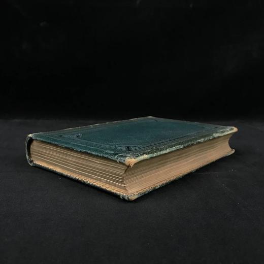 特装本！约19世纪后期 坎贝尔诗集 9幅版画插图 全真皮精装36开 商品图1