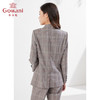 乔万尼春季新款西装外套通勤气质格纹英伦风收腰一粒扣EI3B179 商品缩略图3