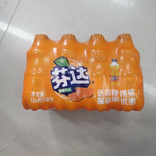 芬达橙味汽水300ml*12瓶 商品图1