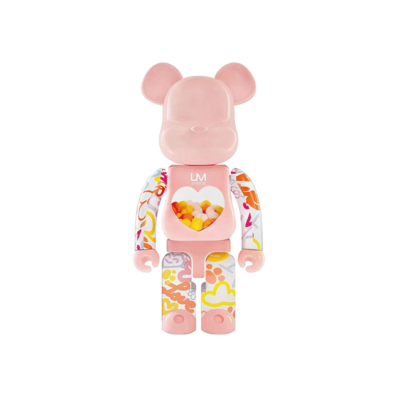 收藏系列 Be@rbrick 1000% 澳门限定 蜜桃少女