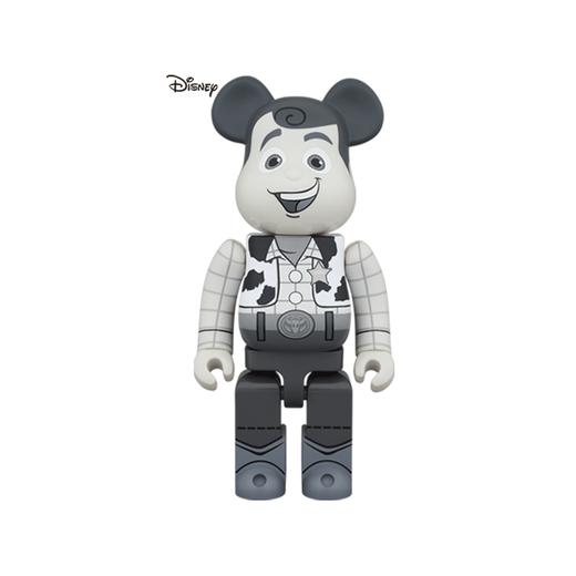 【预售】收藏系列 Be@rbrick 1000%系列 黑白胡迪 商品图0