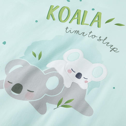 英氏婴儿床上用品21秋冬新款初生宝宝被子考拉厚被YEBBJ31010A 商品图1