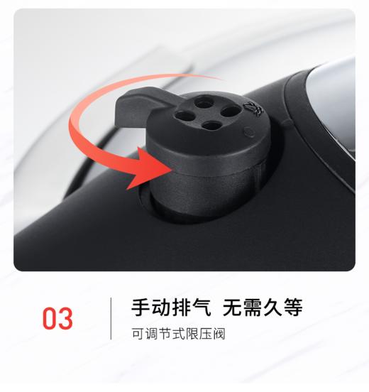UKK 304不锈钢高压锅smart22-6L 商品图4