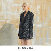 JUDYHUA 肌理毛边折边短裤 商品缩略图1