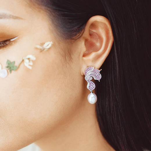 LUCINE高级珠宝｜《蝶语》耳坠 商品图2