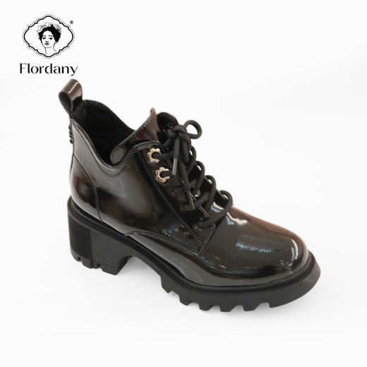 弗洛丹尼简约时尚中粗跟女鞋D216549 商品图3