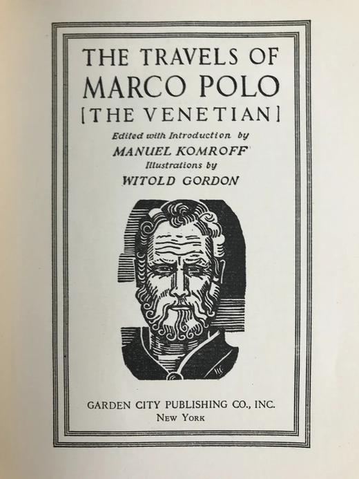 马可·波罗游记 维托尔德·戈登版画插图 精装18开 商品图3