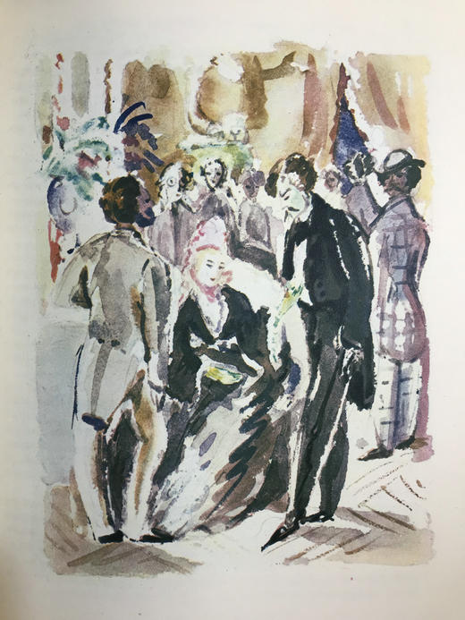 【法语】限量800册！1929年 都德《杰克》 数十幅插图 真皮精装18开 商品图5